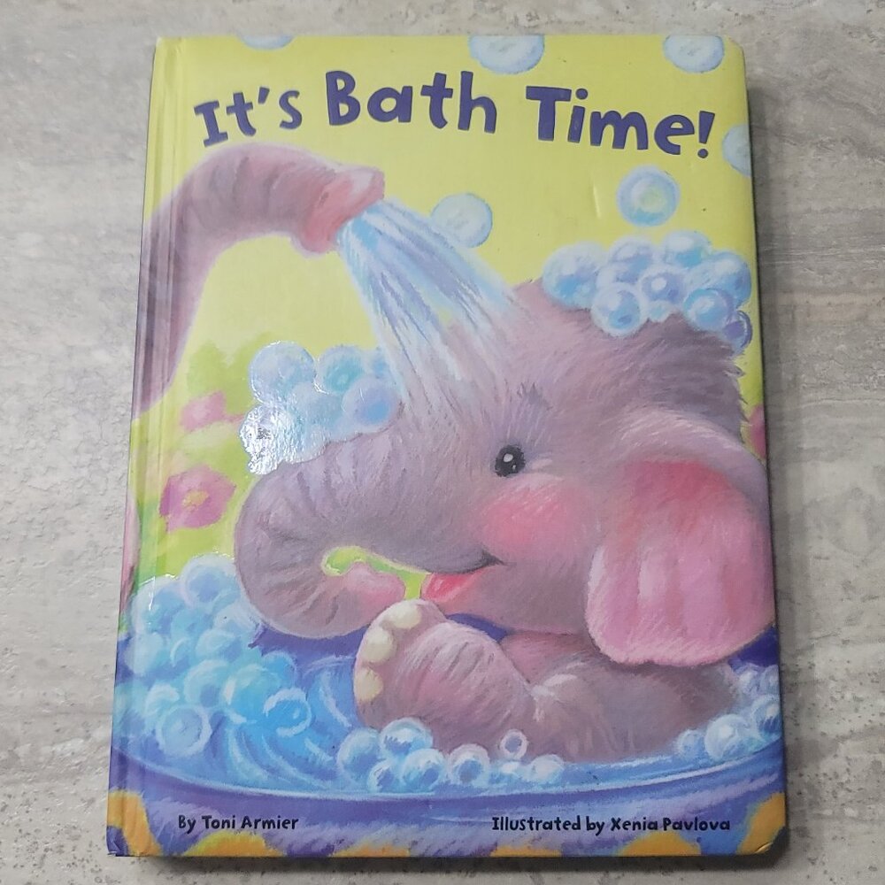 #305 5/$10 Its Bath Time Elephant Book